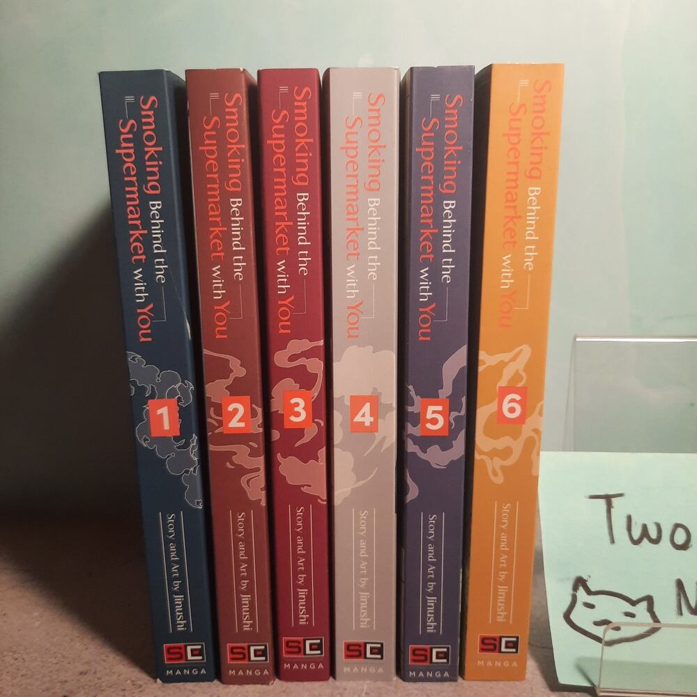 📚 Smoking Behind the Supermarket With You Vol. 1-6 English Manga Bundle